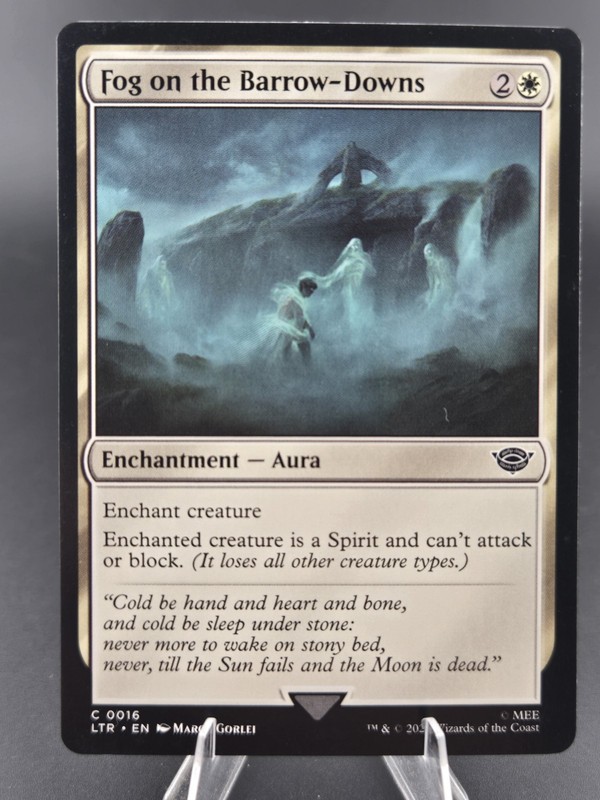 2023 Magic the Gathering Lord of the Rings #16C Fog on the Barrow Downs Unplayed