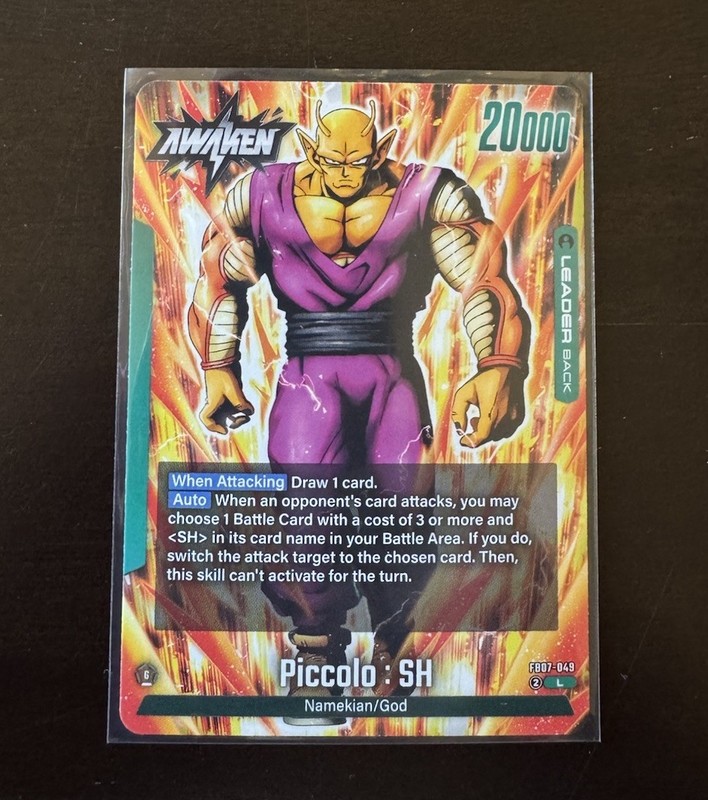Dragon Ball Super Card Game | Piccolo : SH | FB07-049 | Leader