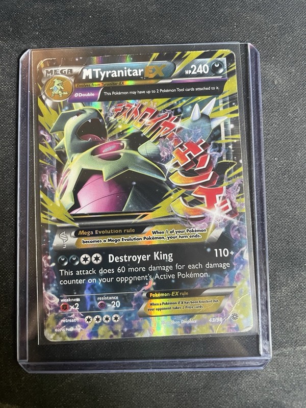 Mega Tyranitar EX 43/98 XY – Ancient Origins Holo MP