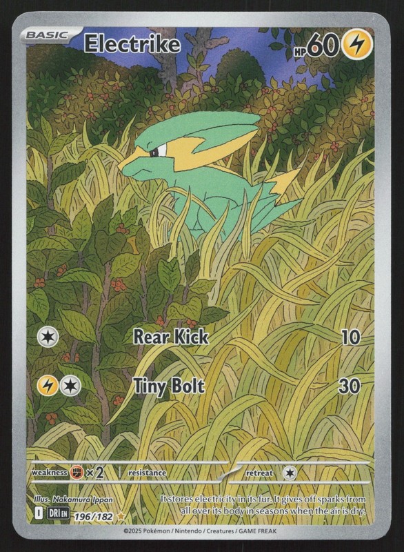 Electrike Holo SV10: Destined Rivals 196/182 NM Mugi Hamada