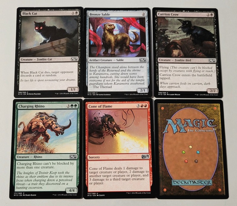 MTG Magic The Gathering: Magic 2015 (M15) U-pick/Complete Your Set
