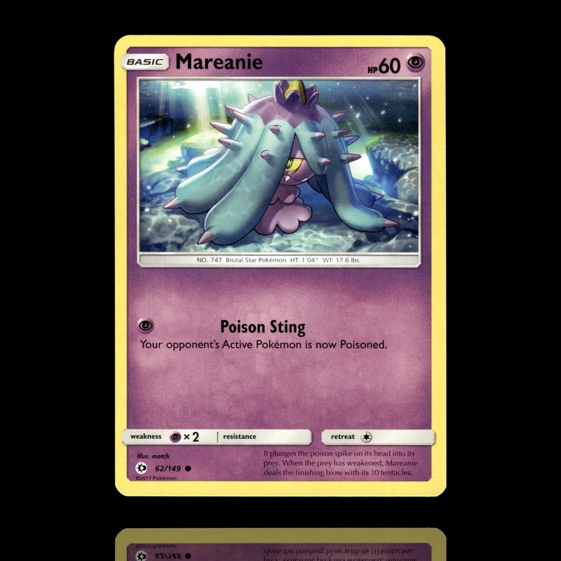 ▸ Mareanie | SM Base Set | Common | 62/149 | LP