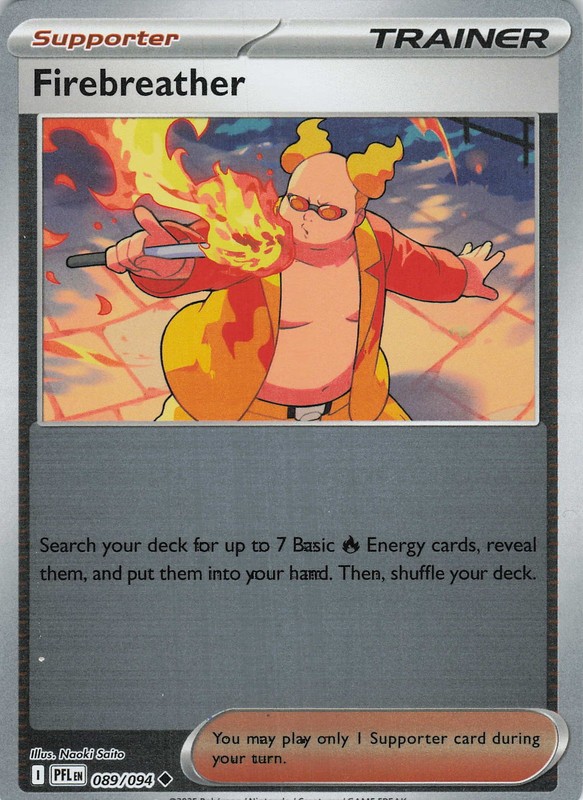 Firebreather – Uncommon ME02: Phantasmal Flames 089/094 NM