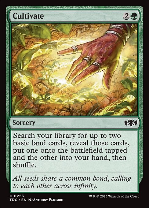 Cultivate 253 C Normal TDC MTG NM