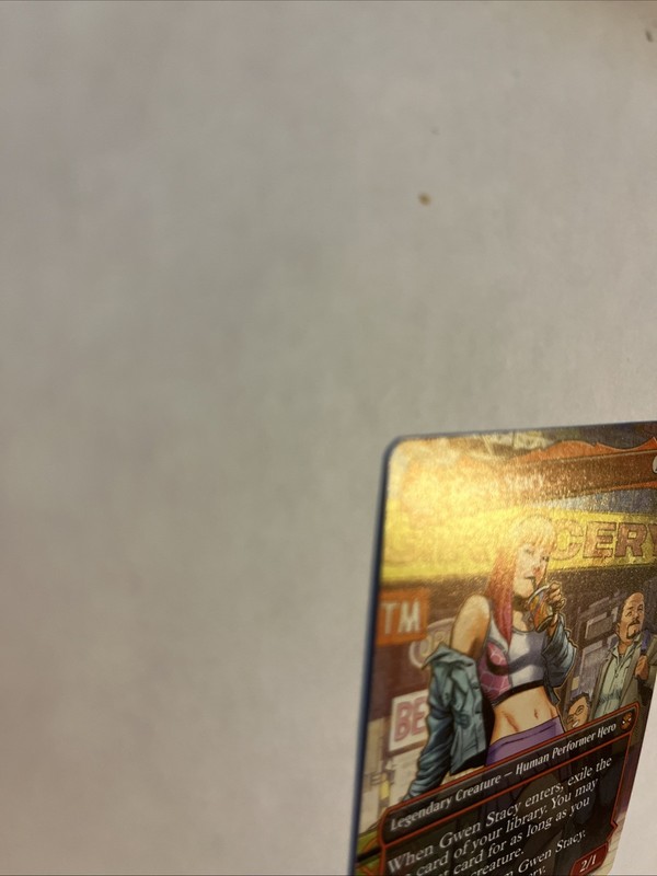Gwen Stacy Borderless Nonfoil Card #0202 MTG gallery