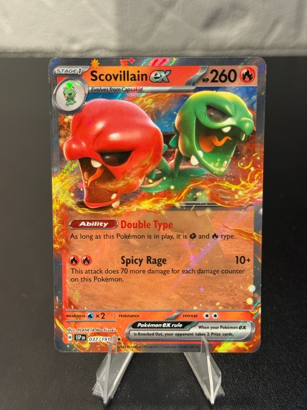 Pokémon TCG, Scovillain Ex 037/191 – Surging Sparks