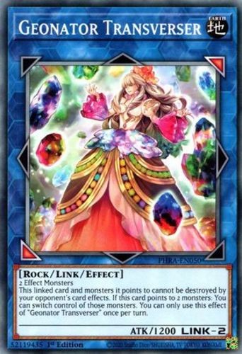 Geonator Transverser – PHRA-EN050 – Common – 1st Edition NM Yugioh Phantom Rage