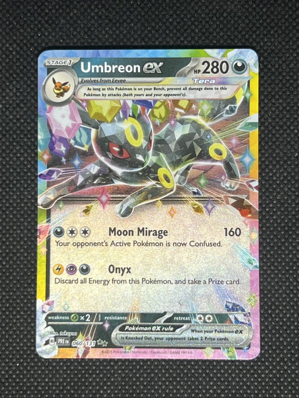 Umbreon ex 060/131 Sv: Prismatic Evolutions Holo
