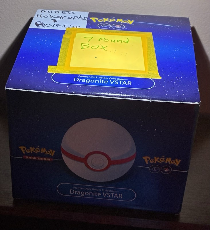 7 Pound Box Of Pokemon TCG Holographics/ Reverse Cards, No Plain Bulk Only Holo gallery