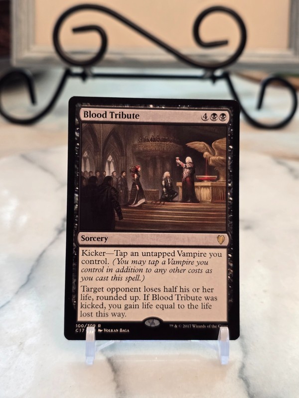 MTG Blood Tribute Commander 2017 Regular LP