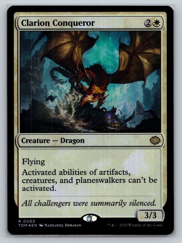 Clarion Conqueror Tarkir: Dragonstorm Foil