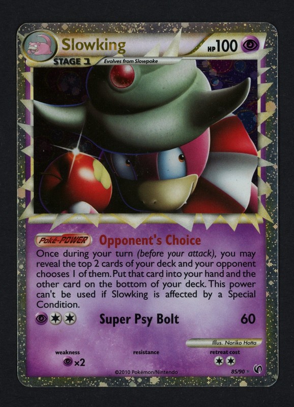 Slowking Prime 85/90 Undaunted Holofoil Ultra Rare Pokemon TCG