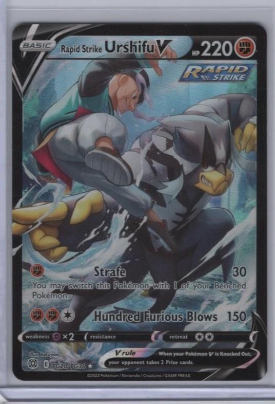 SWSH09: Brilliant Stars Trainer Gallery #TG20/TG30 Rapid Strike Urshifu V