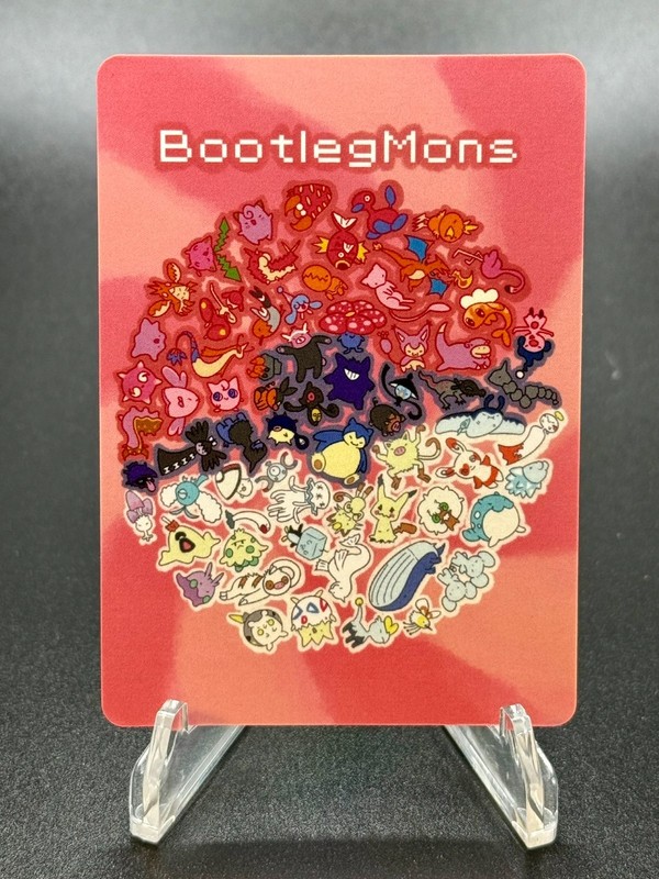 DESIGNER MEOW (Alolan Meowth) - Bootlegmons - Textured Full Art Holo - Fan Art gallery