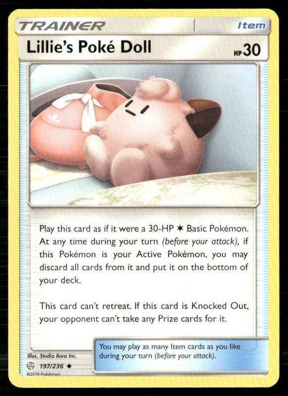 Lillie's Poke Doll [SM12 - 197/236] SM - Cosmic Eclipse - NM gallery