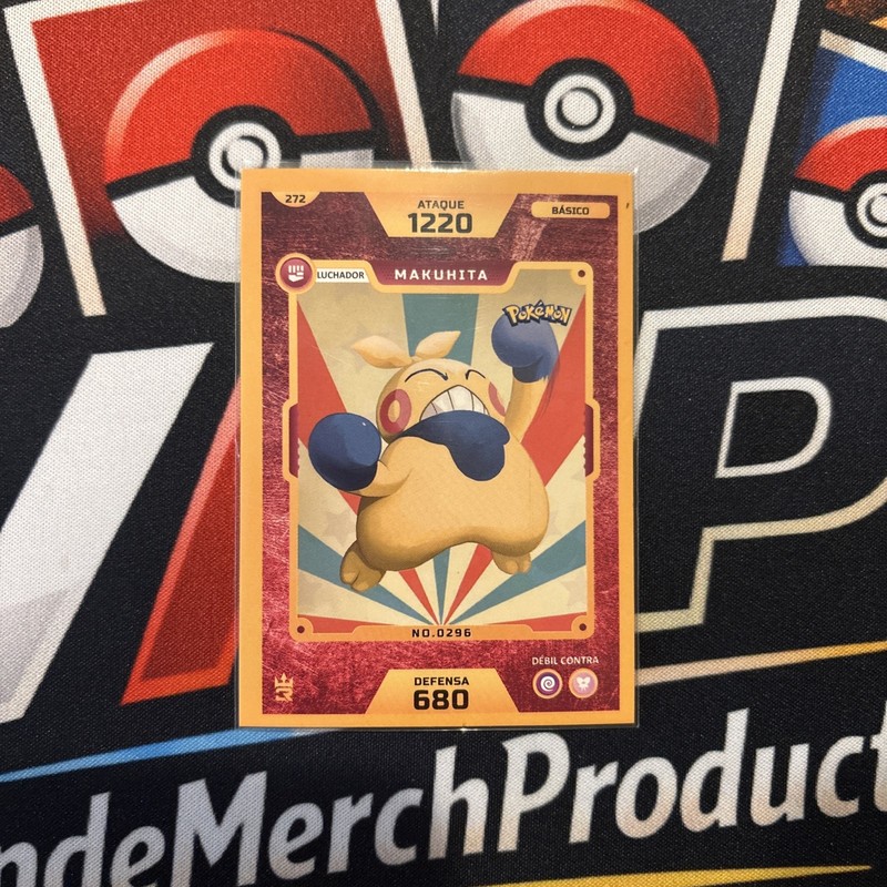 Rare Full Art Makuhita 272 VLP/NM 3R Torneo De Maestros Pokémon Card Low Pop