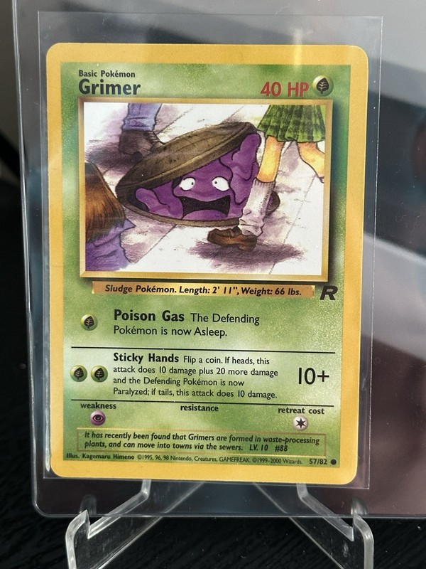 Grimer 57/82 Team Rocket Regular