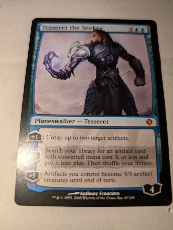 Tezzeret the Seeker – Shards of Alara – Magic: The Gathering – MTG