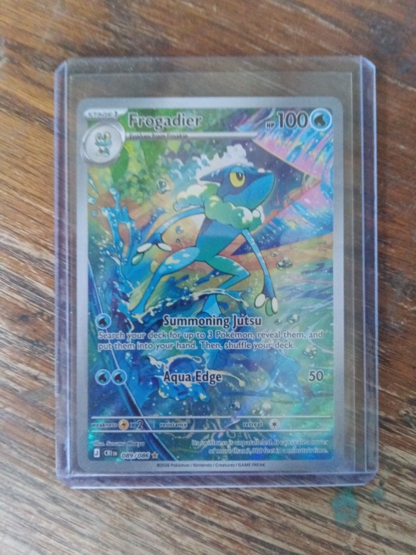 Frogadier 089/086 Me04: Chaos Rising Holo