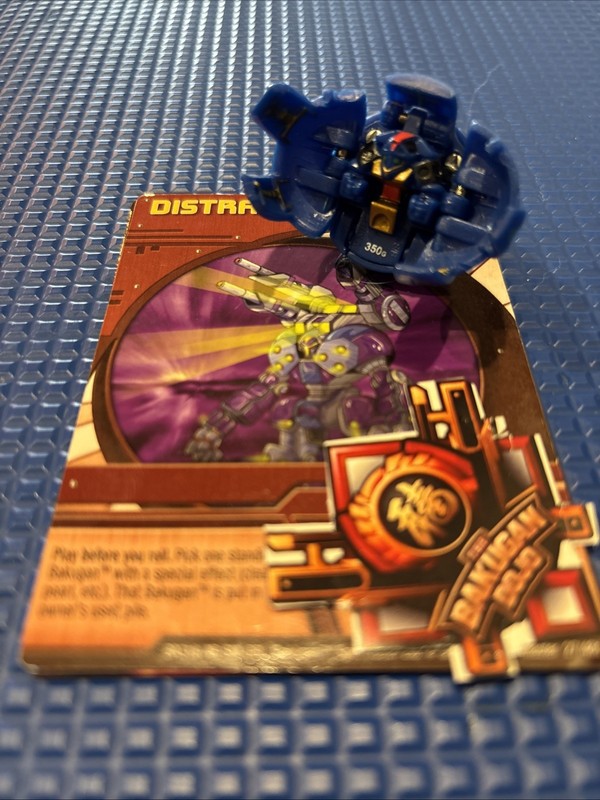 Bakugan Battle Brawlers B1 Aquos 💦 Laserman 350G w/ Red Card Distraction