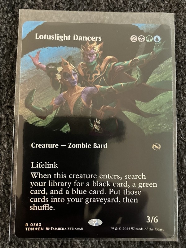 Magic The Gathering MTG – Lotuslight Dancers (Borderless) – TDM