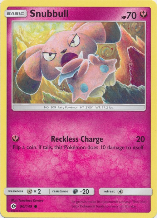 Snubbull – 90/149 – Common – Near Mint