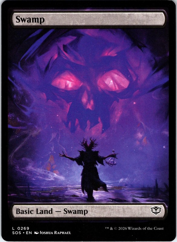 Swamp (0269) 269 Land Secrets of Strixhaven Magic: The Gathering Near Mint