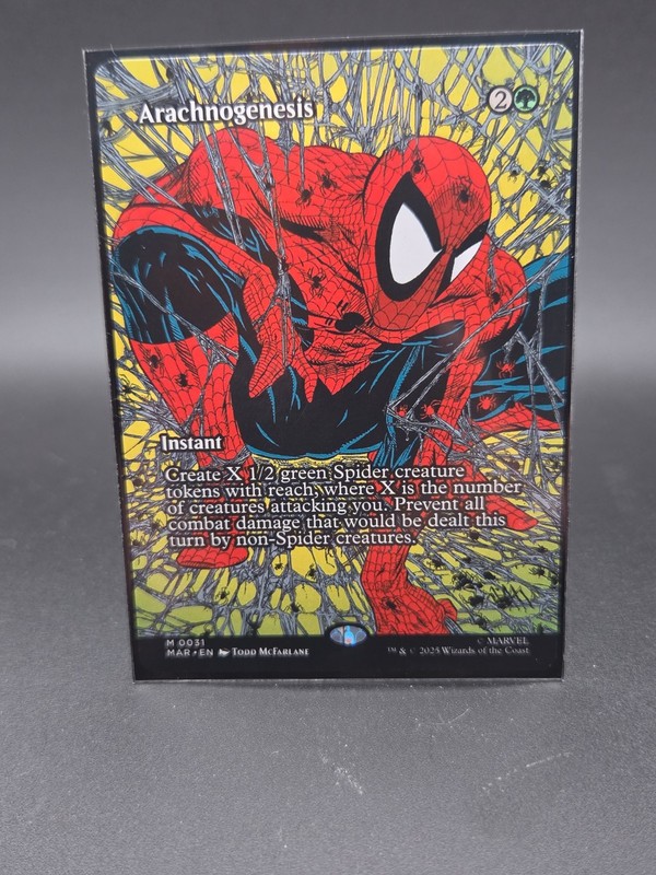 Arachnogenesis 031 (Borderless) Marvel Universe Eternal-Legal Regular