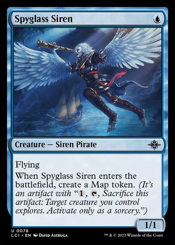 Spyglass Siren MTG NM Non-Foil – LCI U 0078