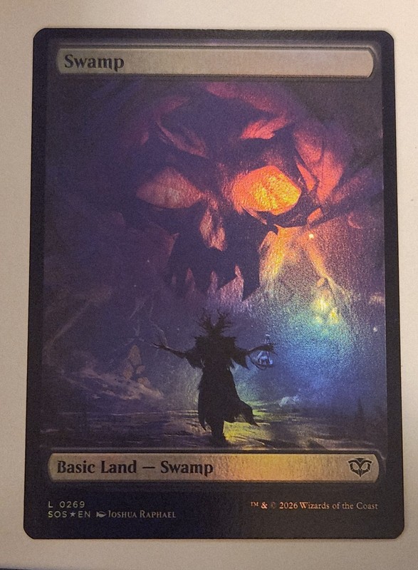 FOIL MTG SOS Strixhaven Lands Set WUBRG Plains Island Swamp Mountain Forest NM gallery