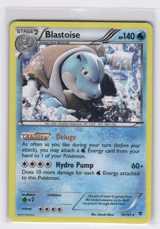 Blastoise Plasma Blast – Pokemon LP 16/101