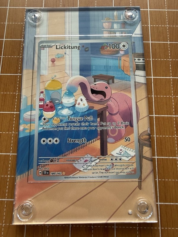 Lickitung 180/162 SV05: Temporal Forces Illustration Rare - Extended Art Case gallery