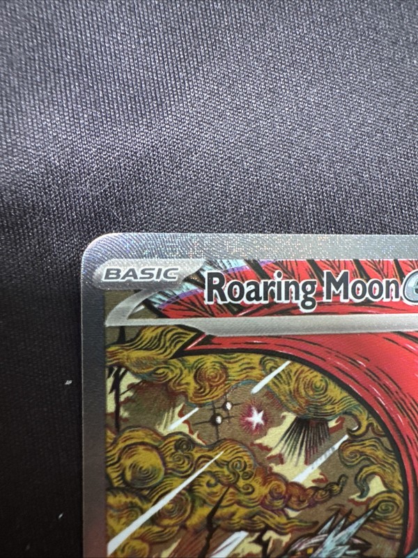 Roaring Moon EX 162/131 Scarlet Violet Prismatic Evolution Pokemon [NM] English gallery