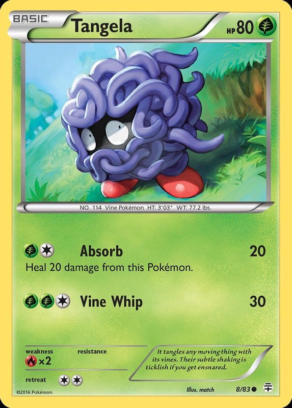 Pokemon Tangela (8/115) Generations LP