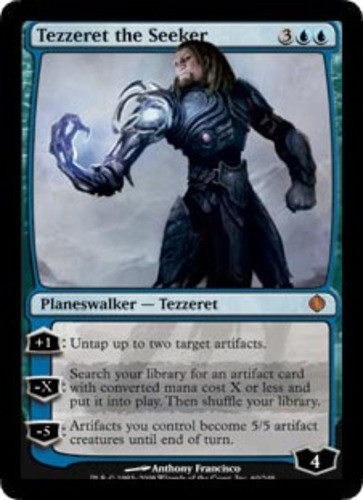 1x Tezzeret the Seeker – Foil NM-Mint, English Shards of Alara MTG Magic