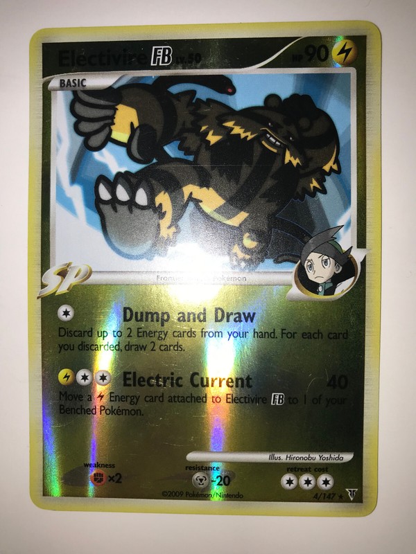 Electivire FB 4/147 Supreme Victors Reverse Holo LP/NM