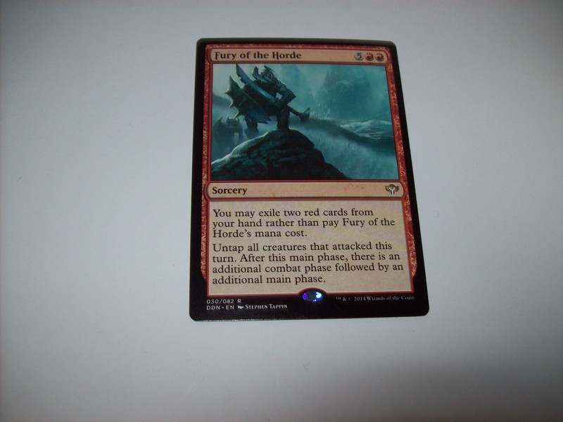 Fury Of The Horde X1 Duel Deck LP Rare Free Ship & Tracked