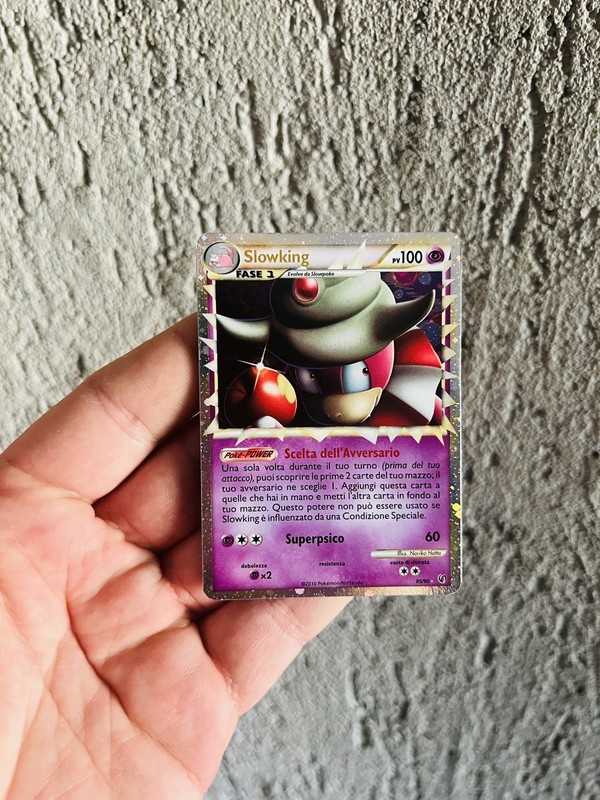 Slowking 85/90 Prime Holo Undaunted HGSS Pokemon