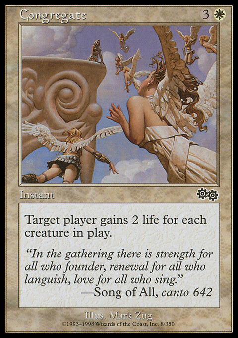 MTG Magic the Gathering Congregate (8/356) Urza’s Saga LP
