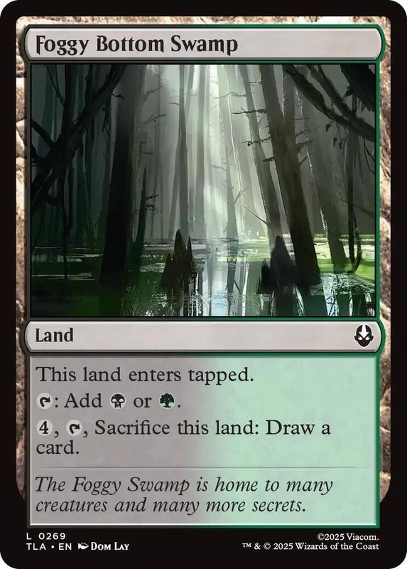 Foggy Bottom Swamp L Avatar: The Last Airbender 269 NM