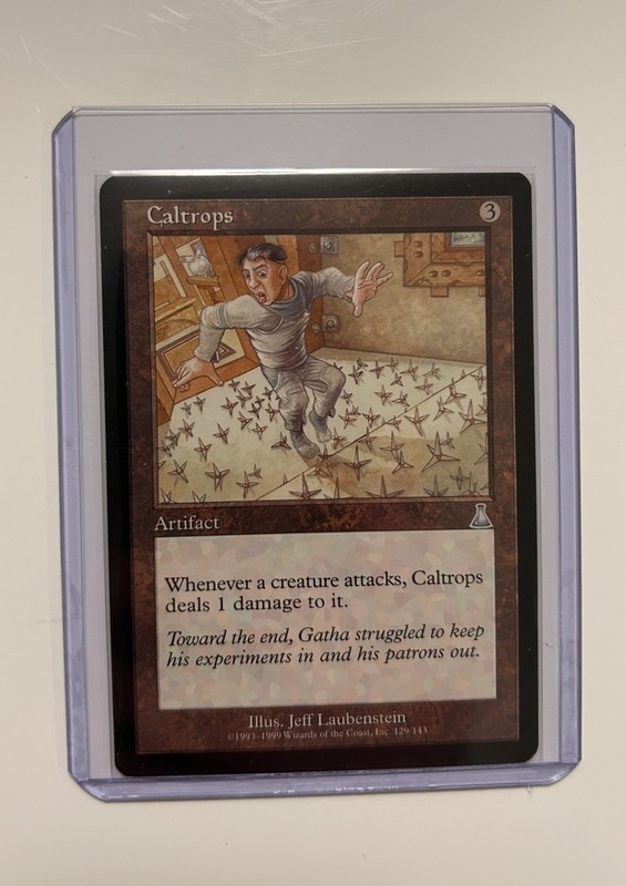 Caltrops MTG Magic Urza’s Destiny – LP Condition