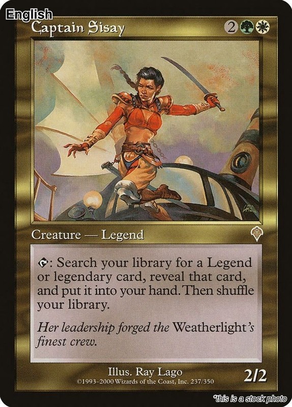 Captain Sisay EN [INV – 237] – MP TCG MTG