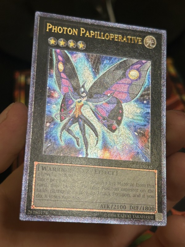 Yugioh Photon Papilloperative AP02 - EN002 Ultimate Rare Near Mint #3 gallery