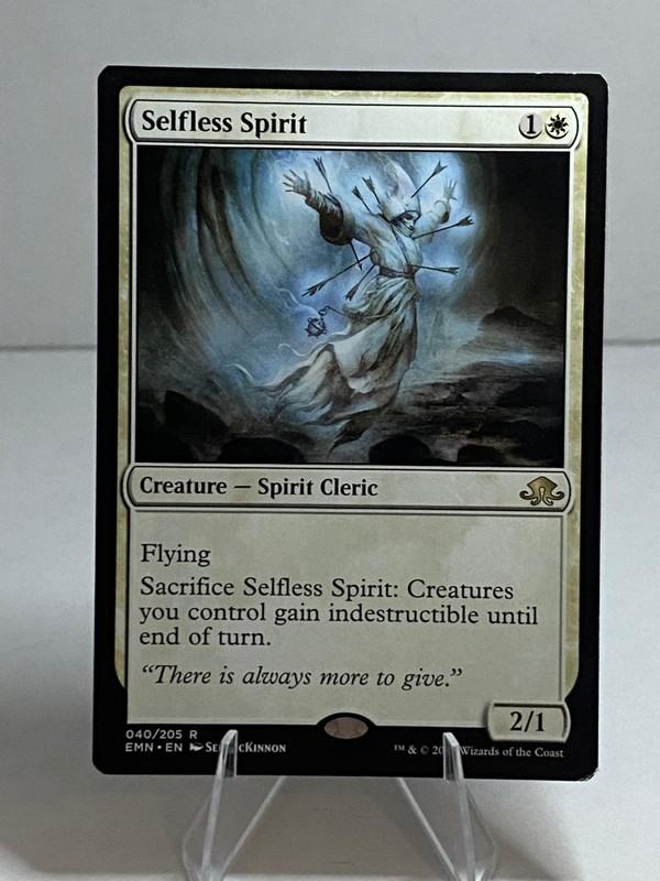 Selfless Spirit 40 Rare Eldritch Moon Lightly Played