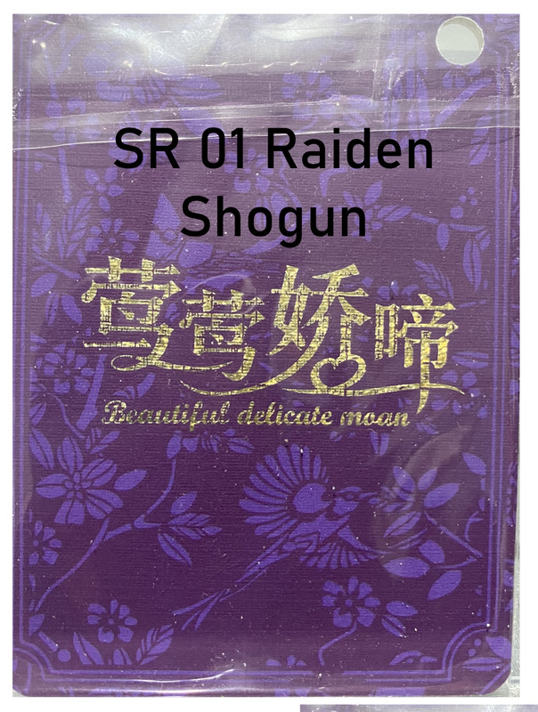 Choose your Top Hit SR 01-18 Beautiful Delicate Moan Goddess Story Anime Waifu