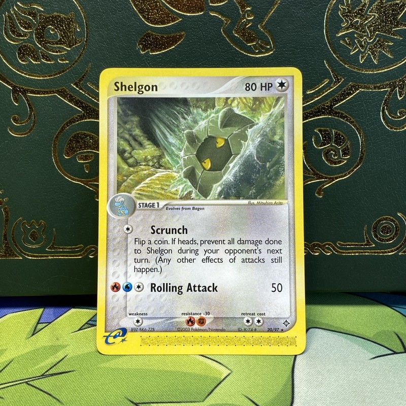 Pokemon Shelgon 20/97 Ex Dragon Rare NM-Mint