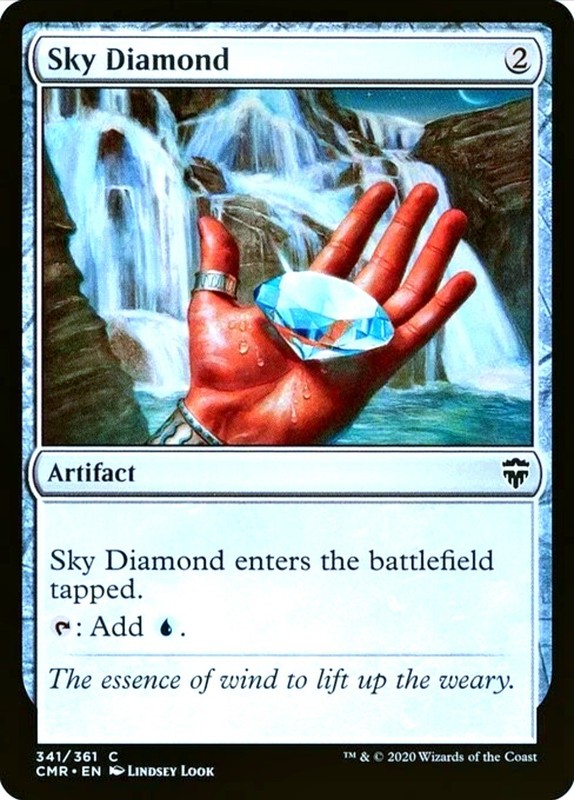 X 1 Sky Diamond NM-M Commander CMR 341 MTG Magic The Gathering