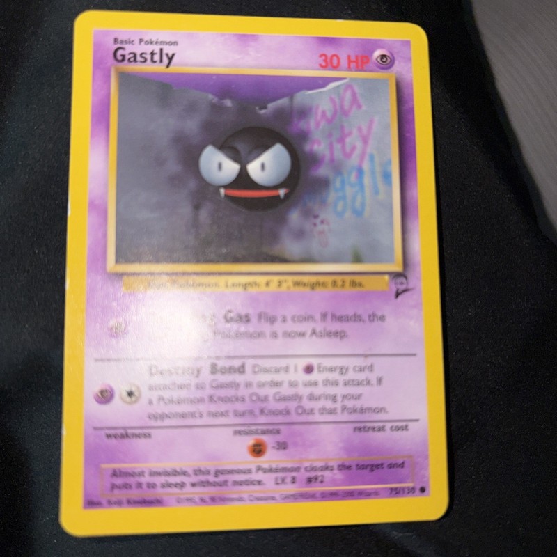 Gastly 050/102 Base Set (Shadowless) Regular