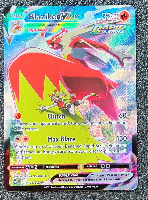 Blaziken VMAX – TG15/TG30 SWSH12: Silver Tempest Trainer Gallery (SWSH12: TG)