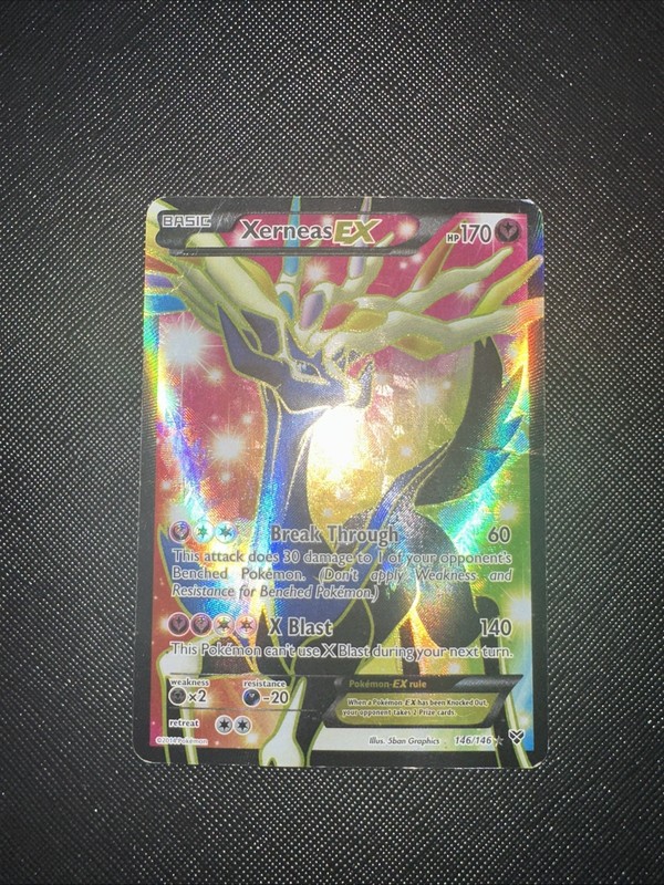 Xerneas EX (146 Full Art) 146/146 XY Holo
